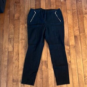 Alfani Black and Silver Tailored Trousers